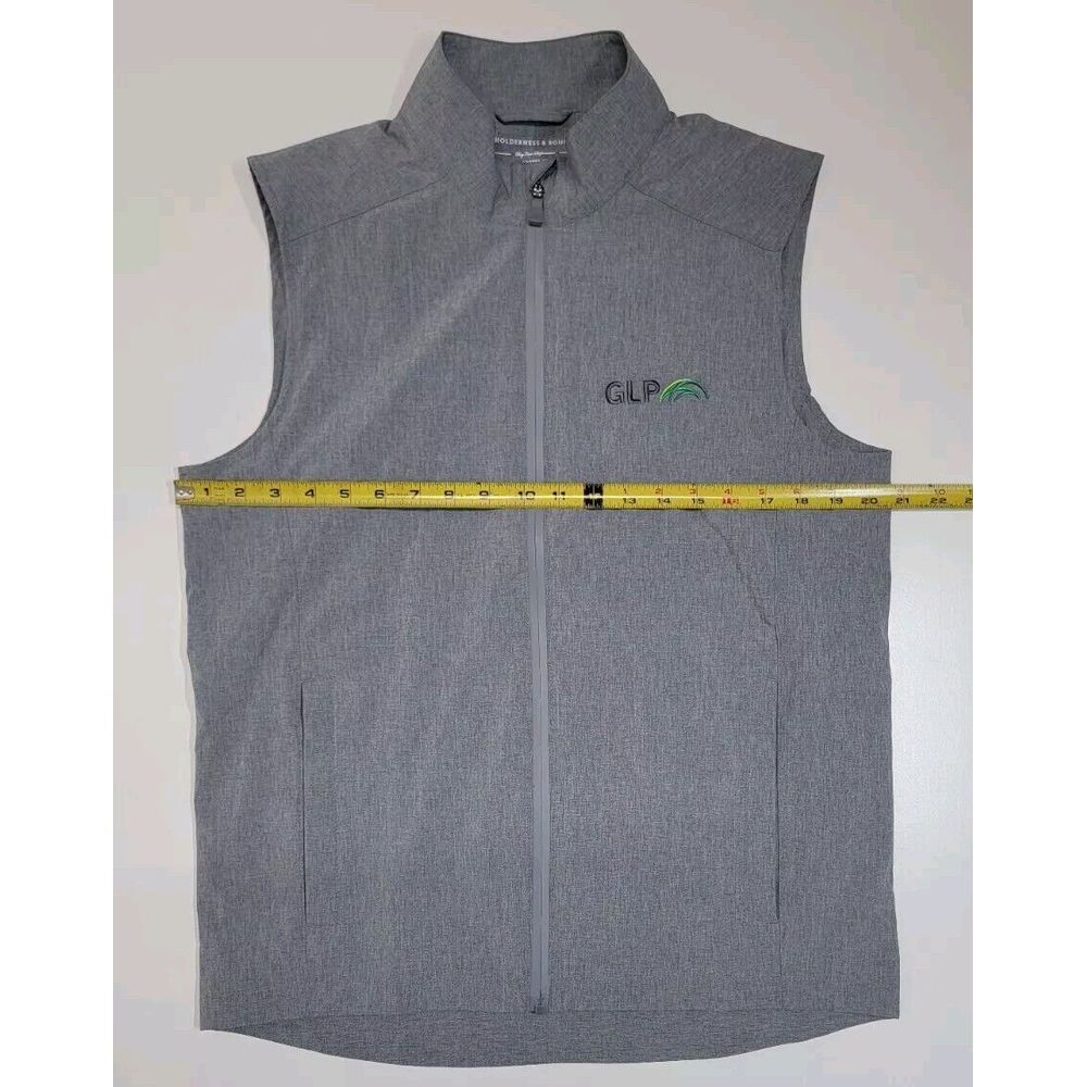 Holderness Borne Dry‎ Luxe Performance Golf Vest Tailored Fit Men's Size Medium